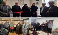 دیدار و تکریم جمعی از مدیران شرکت شهرک‌های صنعتی استان البرز از خانواده شهدا و ایثارگران