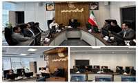 نشست هم اندیشی رئیس هیئت و مدیرعامل شرکت شهرکهای صنعتی استان البرز با فرماندار شهرستان اشتهارد  