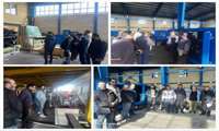 بازدید جمعی از صنعتگران شهرک امید البرز از واحدهای صنعتی شهرک صنعتی کوثر