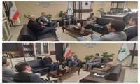 دیدار مدیرعامل شرکت شهرک‌های صنعتی استان البرز با مدیرکل دیوان محاسبات استان