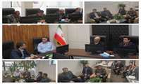 نشست صمیمانه مدیر عامل شرکت شهرکهای صنعتی استان البرز و مدیر عامل شرکت آب منطقه ای استان البرز
