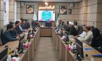 گزارش تصویری از برگزاری آیین تودیع و معارفه مدیر حراست شرکت شهرکهای صنعتی استان البرز