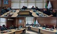 اقتصاد مقاومتی در سایه وحدت ملی و امنیت ملی؛ نشست هم‌اندیشی مسئولان قضایی اشتهارد با مدیرعامل شرکت شهرک‌های صنعتی استان البرز