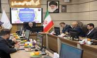 حضور استاندار البرز در شرکت شهرک‌های صنعتی استان البرز 