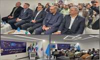 آیین بهره‌برداری از پوشش فیبر نوری شهرک صنعتی امید البرز برگزار گردید 