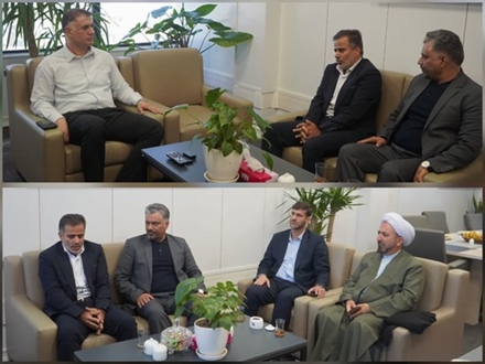 نشست هم‌اندیشی مدیرعامل شرکت شهرک‌های صنعتی استان البرز با مدیرکل اوقاف و امور خیریه استان