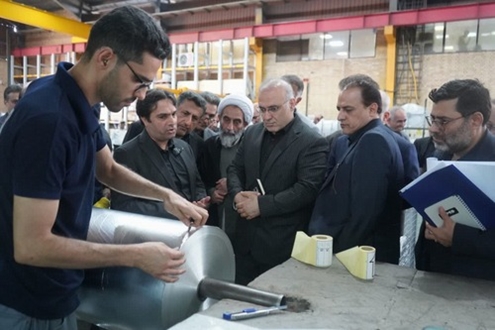 گزارش تصویری از بازدید معاون نظارت و بازرسی امور اقتصادی سازمان بازرسی کل کشور از واحدهای صنعتی شهرک صنعتی اشتهارد
